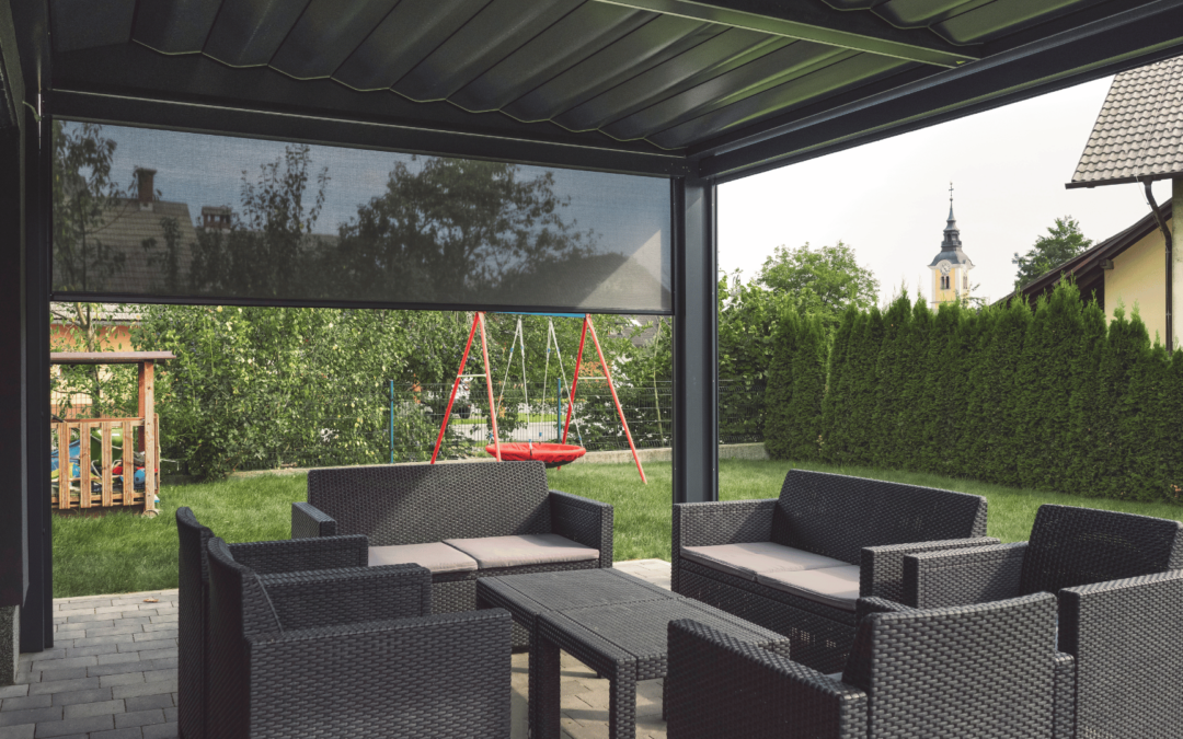 A pergola felkészítése az őszi időjárásra